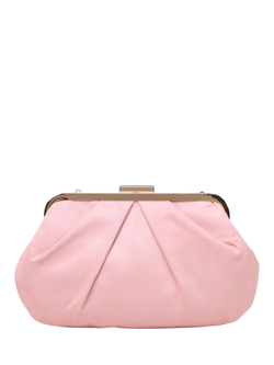 Paradox London Deco Clutch Bag, Blush