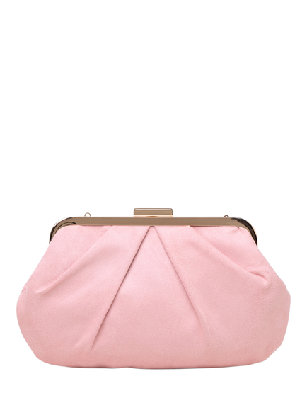 Paradox London Deco Clutch Bag, Blush