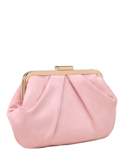 Paradox London Deco Clutch Bag - view 2, Blush