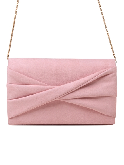 Paradox London Deloria Clutch Bag - view 2, Blush