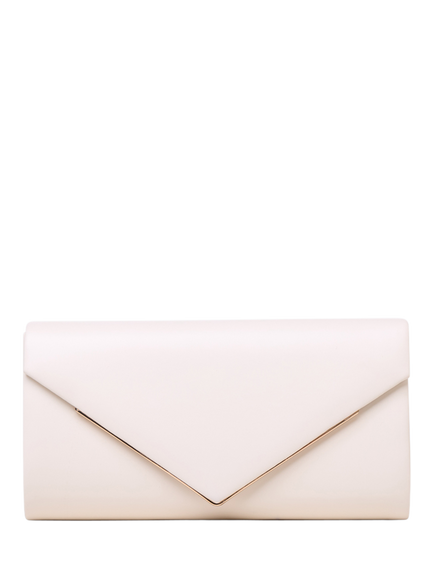 Paradox London Delynn Clutch Bag, Cream