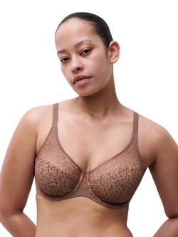 Chantelle Norah Comfort Underwired Bra, Wild Brown