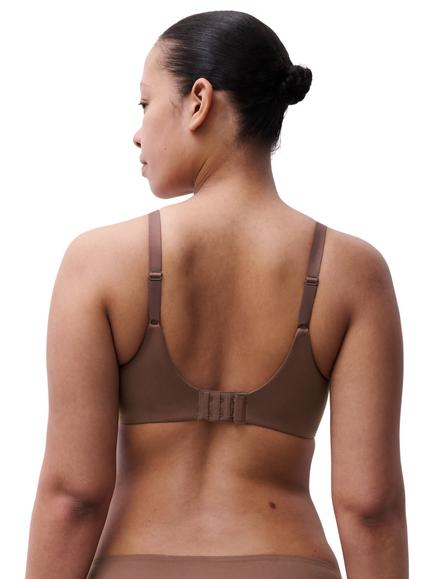 Chantelle Norah Comfort Underwired Bra - view 2, Wild Brown