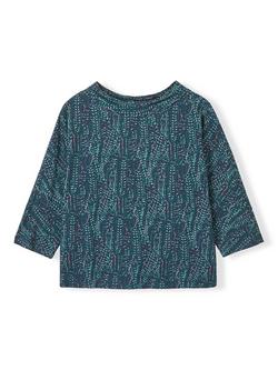 Celtic & Co. Abstract Leaves Bamboo Rich T-Shirt, Multi - view 2, Multi