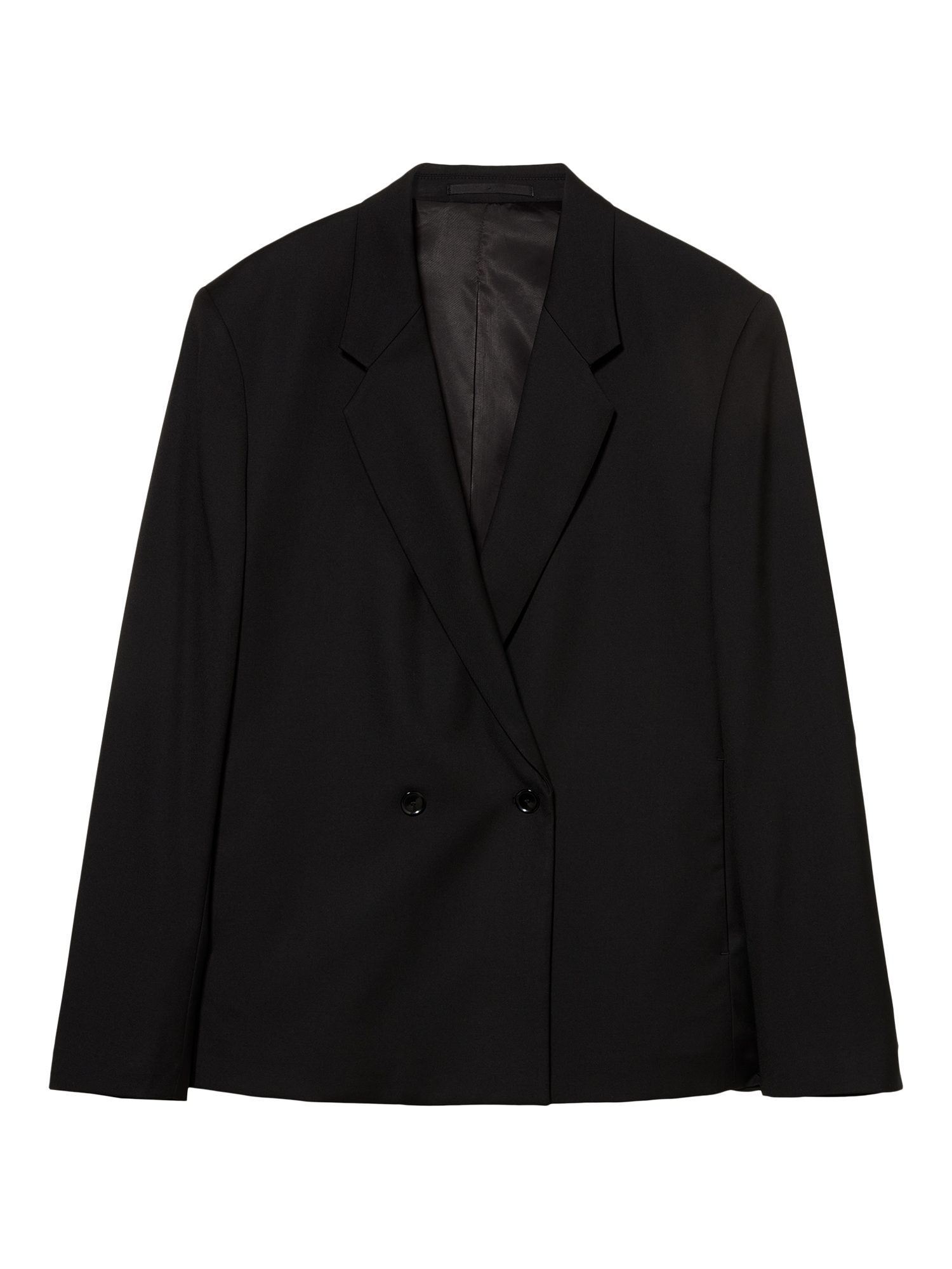 Product image 1 of 1, which shows SISLEY Double-Breasted Blazer, Black, 36R