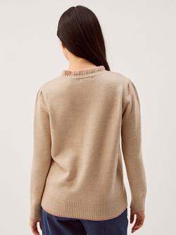 Monsoon Ami Amour Jumper, Natural - view 2, Natural