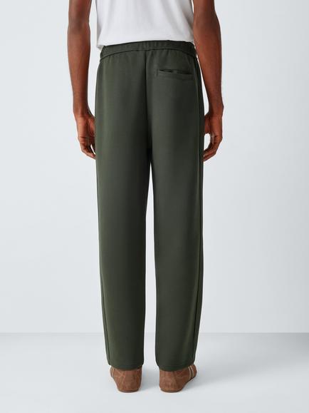 Kin Scuba Piped Cotton Rich Joggers, Peat/ Dusky Green - view 2, Peat/ Dusky Green