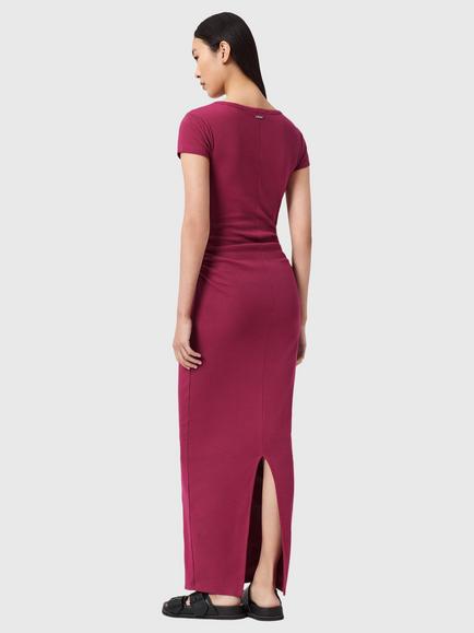 AllSaints Katarina Bodycon Maxi Dress - view 2, Pink