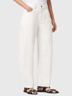 AllSaints Sadie Barrel Leg Jeans, Ecru White, Ecru White
