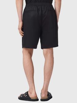 AllSaints Circe Chino Shorts, Black - view 2, Black
