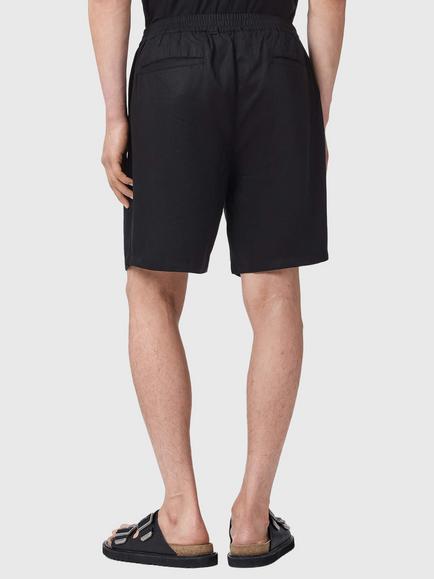 AllSaints Circe Chino Shorts, Black - view 2, Black