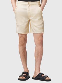 AllSaints Circe Chino Shorts, White, White