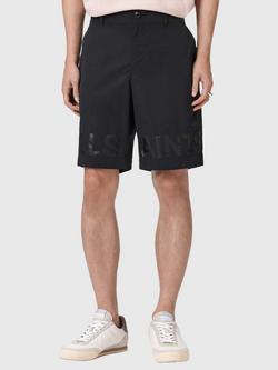 AllSaints Nexus Chino Shorts, Black, Black