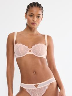 Triumph Palina Waves of Glow Balconette Bra, Porcelain