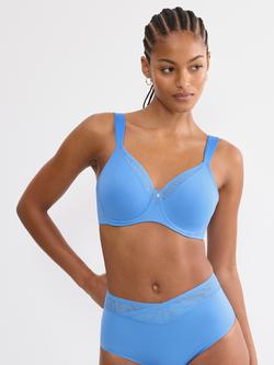 Triumph True Shape Sensation Wired Minimizer Bra, Ciel