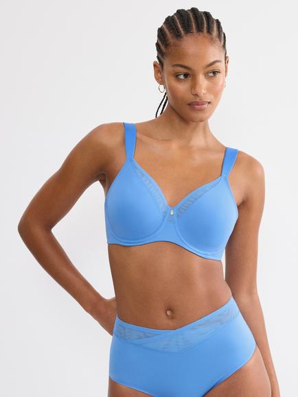 Triumph True Shape Sensation Wired Minimizer Bra, Ciel