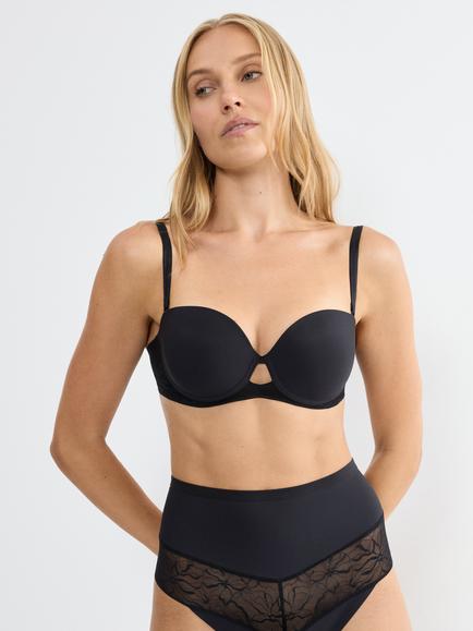 Triumph Comfort Contour Half-Padded Multiway Bra, Black