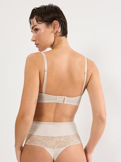 Triumph Comfort Contour Half-Padded Multiway Bra, Nude Beige - view 2, Nude Beige