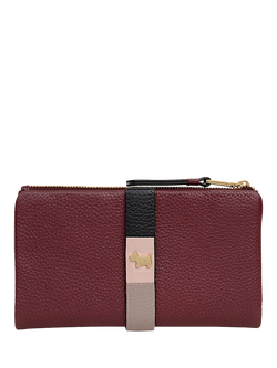 Radley Waterloo Way Leather Large Bifold Purse, Merlot