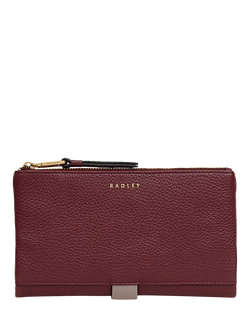Radley Waterloo Way Leather Large Bifold Purse - view 2, Merlot