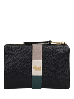 Radley Waterloo Way Leather Medium Bifold Purse, Black