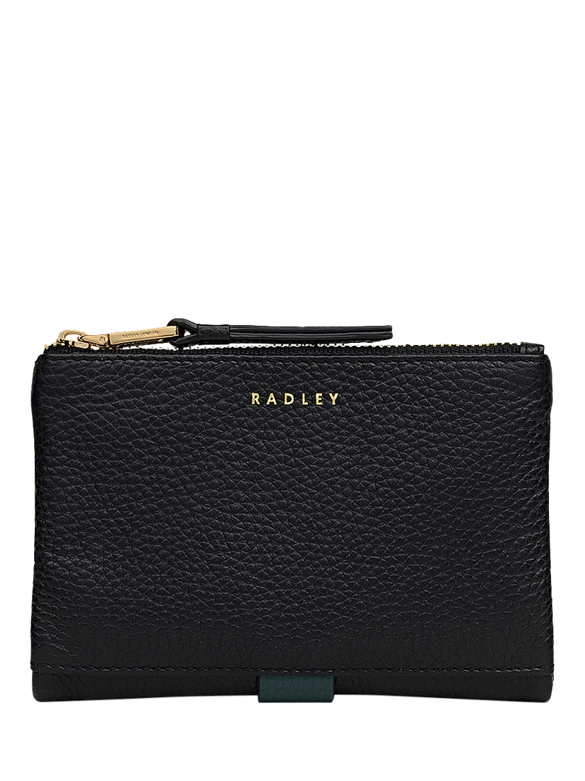 Product image 2 of 4, which shows Radley Waterloo Way Leather Medium Bifold Purse, Black