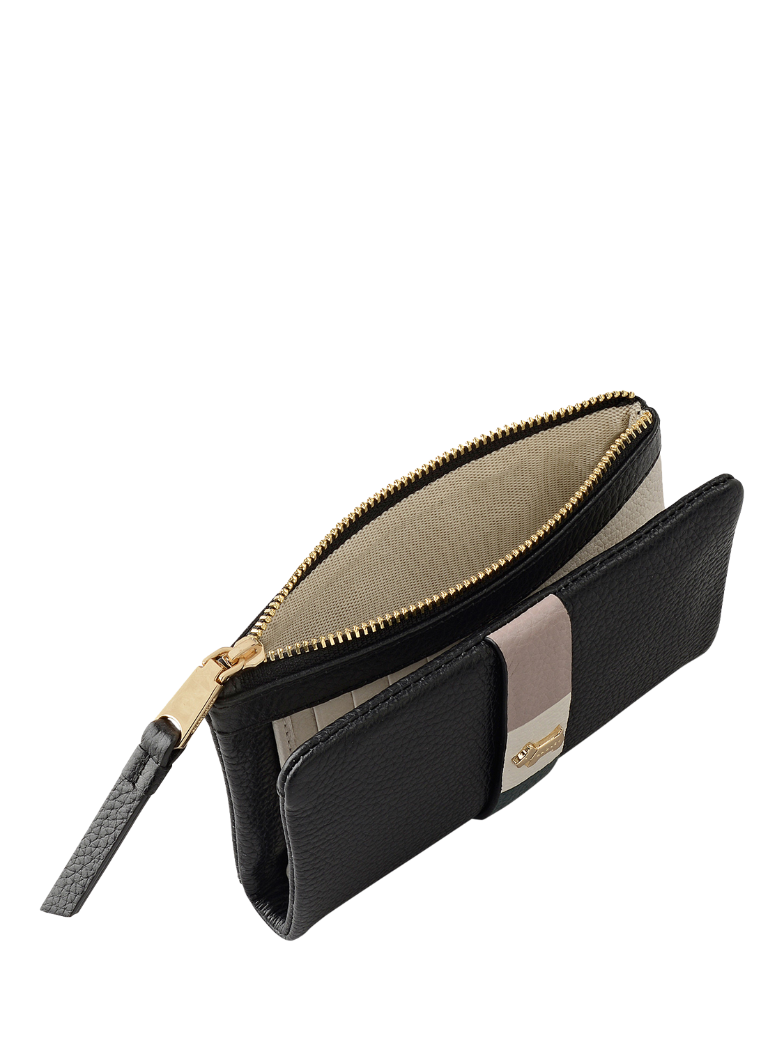 Product image 4 of 4, which shows Radley Waterloo Way Leather Medium Bifold Purse, Black