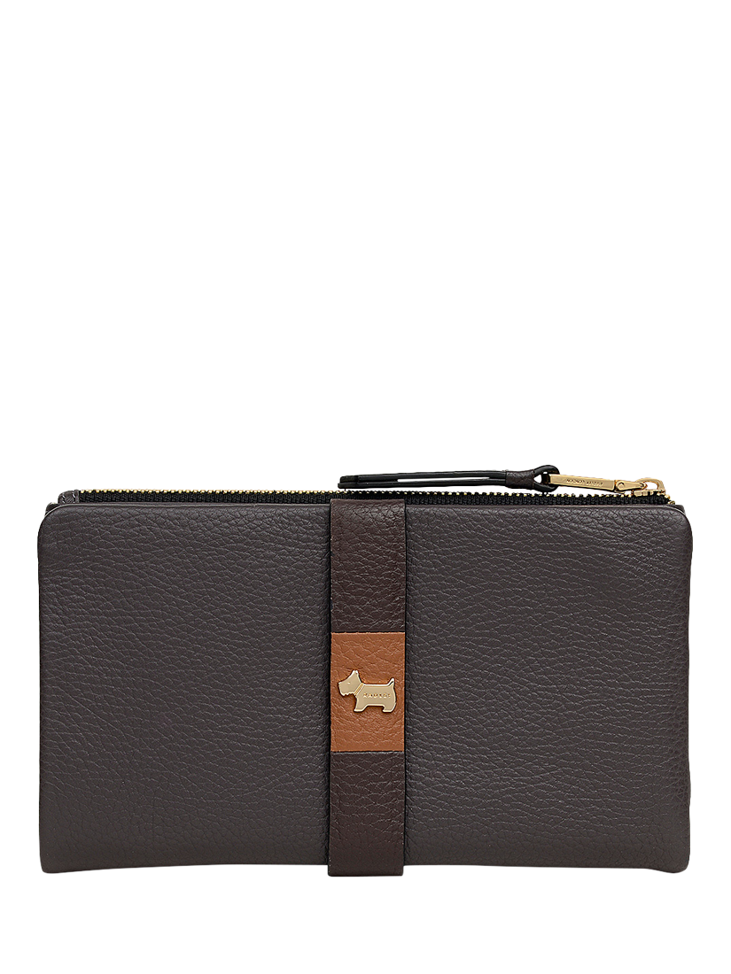 Product image 1 of 4, which shows Radley Waterloo Way Leather Large Bifold Purse, Thunder