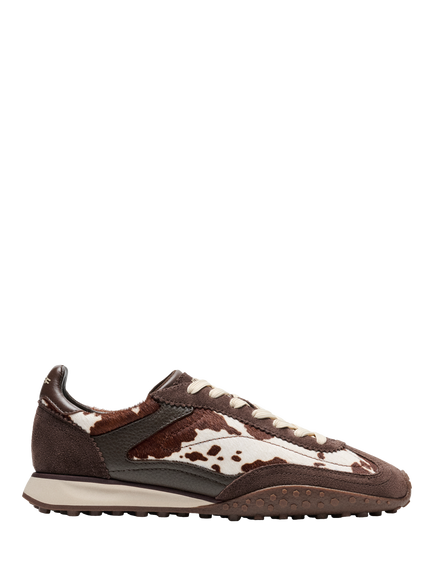 HOFF Bridge MKII Lace Up Trainers, Print Brown, Print Brown