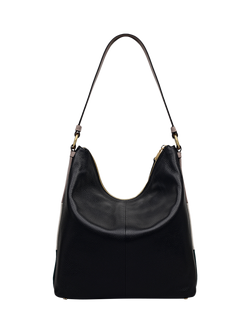 Radley Waterloo Way Zip Top Leather Medium Shoulder Bag - view 2, Black