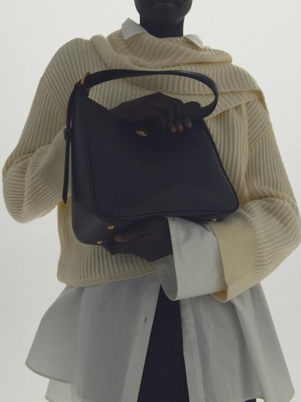 Mango Bucket-Style Shoulder Bag - view 2, Black