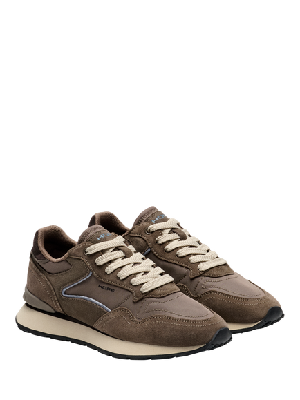HOFF City Suede Blend Trainers, Taupe - view 2, Taupe