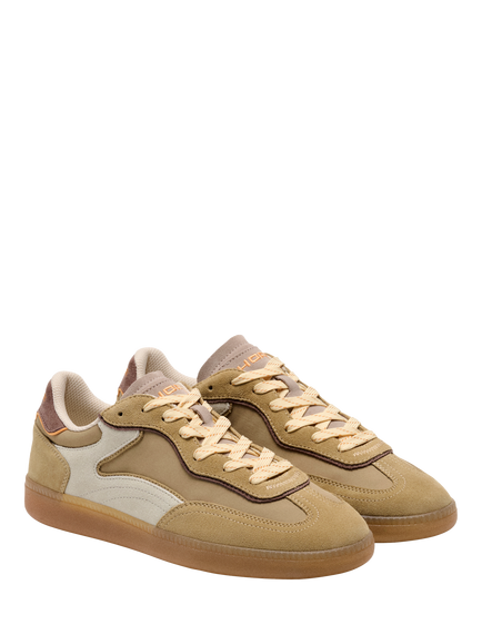 HOFF Park Suede Blend Trainers, Khaki - view 2, Khaki