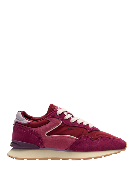 HOFF City Suede Blend Trainers, Cherry, Cherry