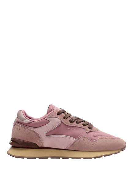 HOFF City Suede Blend Trainers, Rosewood, Rosewood