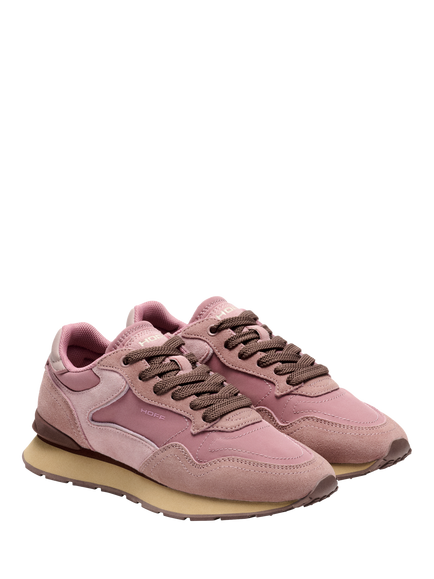 HOFF City Suede Blend Trainers, Rosewood - view 2, Rosewood