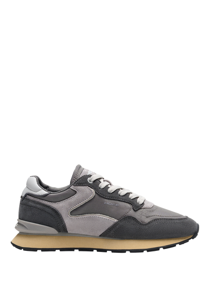 HOFF City Suede Blend Trainers, Anthracite, Anthracite