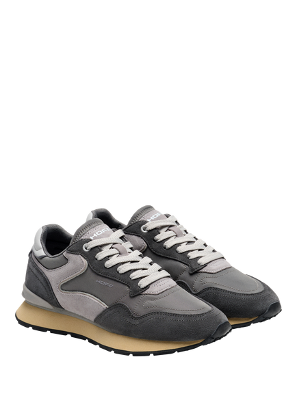 HOFF City Suede Blend Trainers, Anthracite - view 2, Anthracite