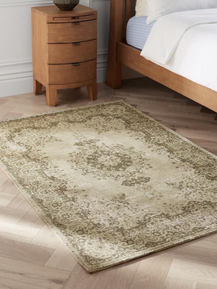 John Lewis Jaipur Rug - view 2, Avocado