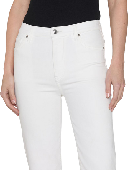 FRAME Le Sleek Straight Jeans, White - view 2, White