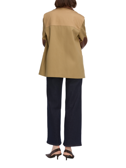 FRAME Slim Palazzo Jeans - view 2, Rinse