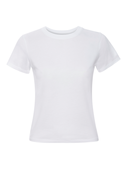 FRAME The Baby T-Shirt, White