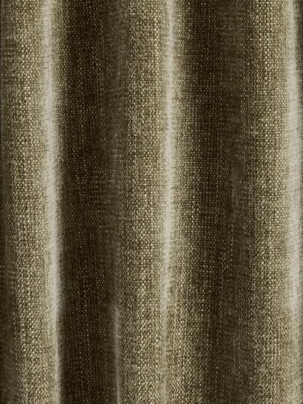 John Lewis Luxe Chenille Pair Blackout Lined Pencil Pleat Curtains, Avocado - view 2, Avocado