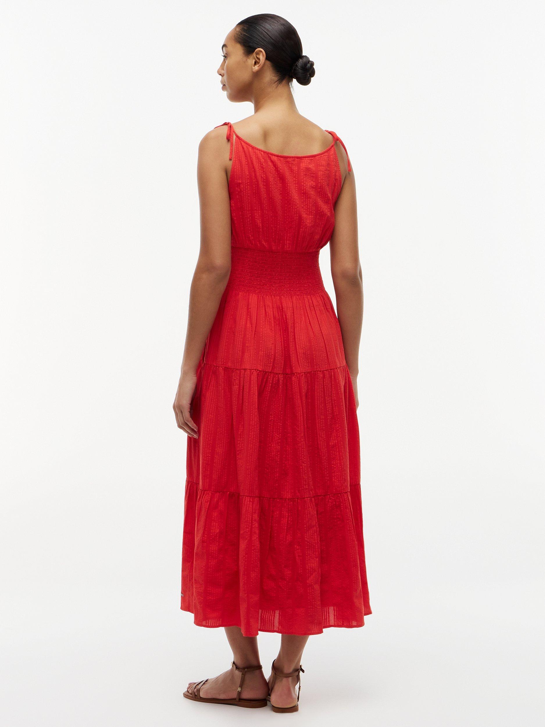 strapless open back dress Rent Timeless London Red Leopard Print Rebekah Mini Dress main image 1