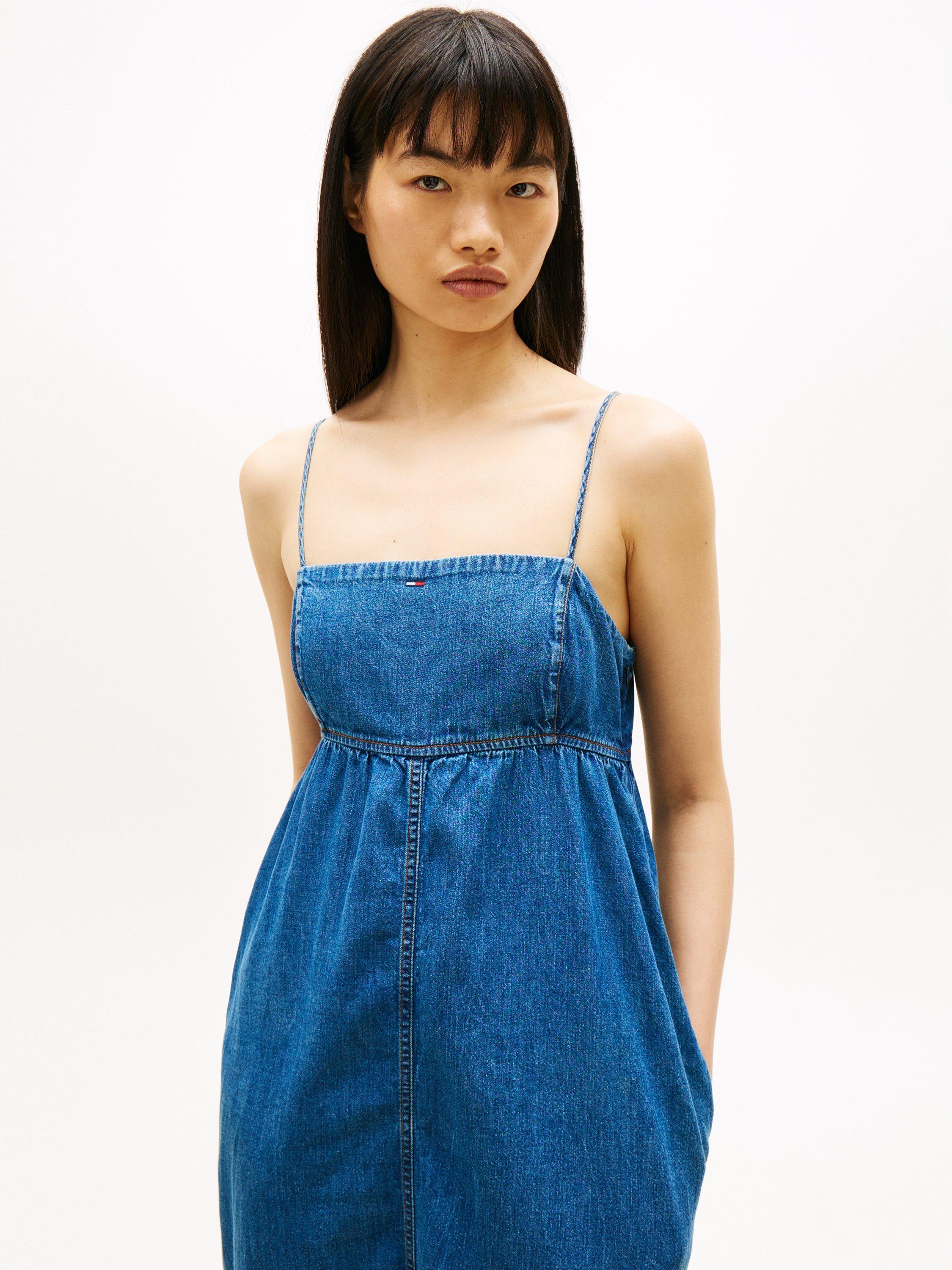 linen denim dress Linen Shirt Dress SAFARI SOFT FADE / L/46 main image 0
