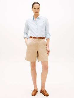 Tommy Hilfiger Garment Dyed Tailored Shorts, Brown - view 2, Brown