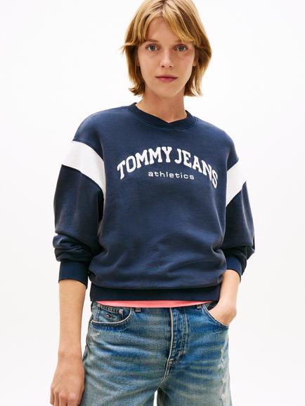 Tommy Hilfiger Embroidered Logo Sweatshirt, Dark Blue