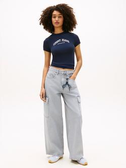 Tommy Hilfiger Tommy Jeans Slim Fit T-Shirt - view 2, Dark Blue