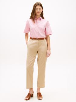 Tommy Hilfiger Garment Dyed Slim Chinos, Light Brown
