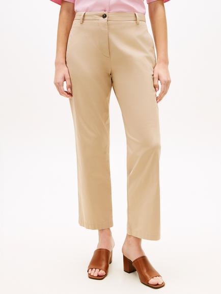Tommy Hilfiger Garment Dyed Slim Chinos - view 2, Light Brown